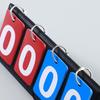 Professional Sports Event Four-Digit Leather Desktop Scoreboard
