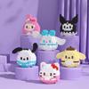 MINISO Sanrio Disney Anime Cartoon Actionfiguren Diamant Mikro Kleine Partikel Bausteine Hello Kitty Stitch Kinderspielzeug