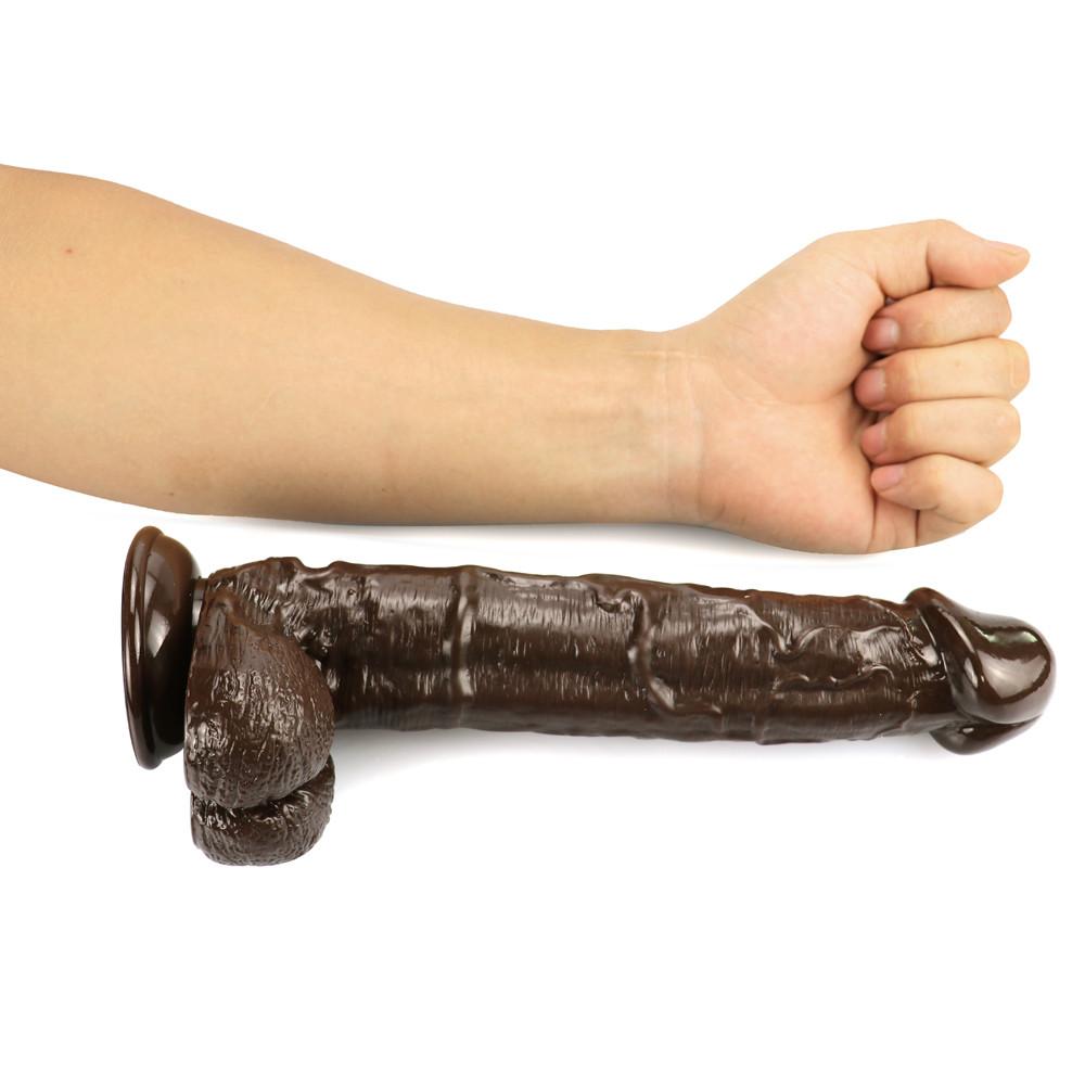 Brown Realistic Dildo with Powerful Suction Cup Female Masturbator Sex Shop Big Penis G-spot Adult Products Sex Toys for Women