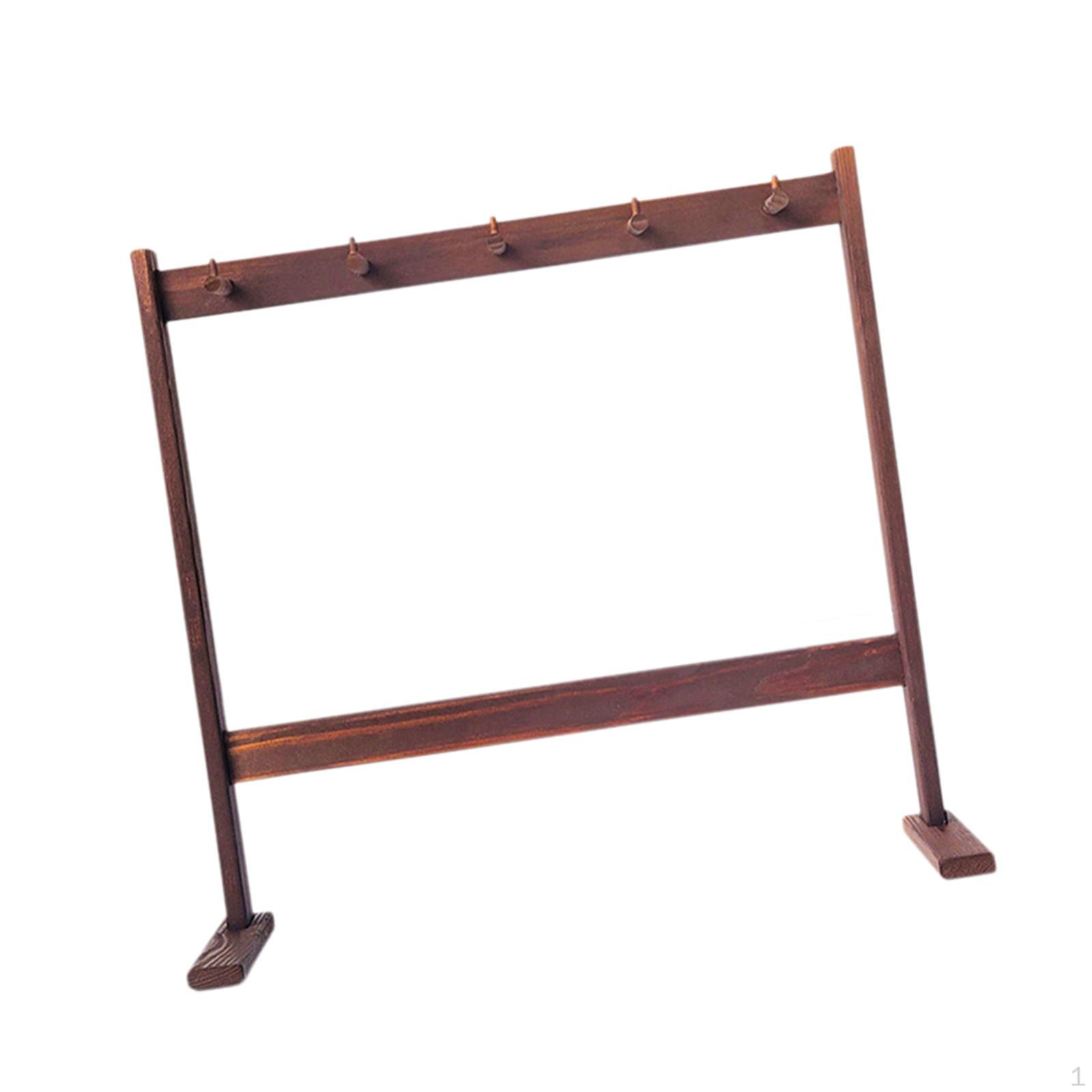 

Подставка для колокольчика ветра, простая сборка, напольная деревянная подставка для гонга Large