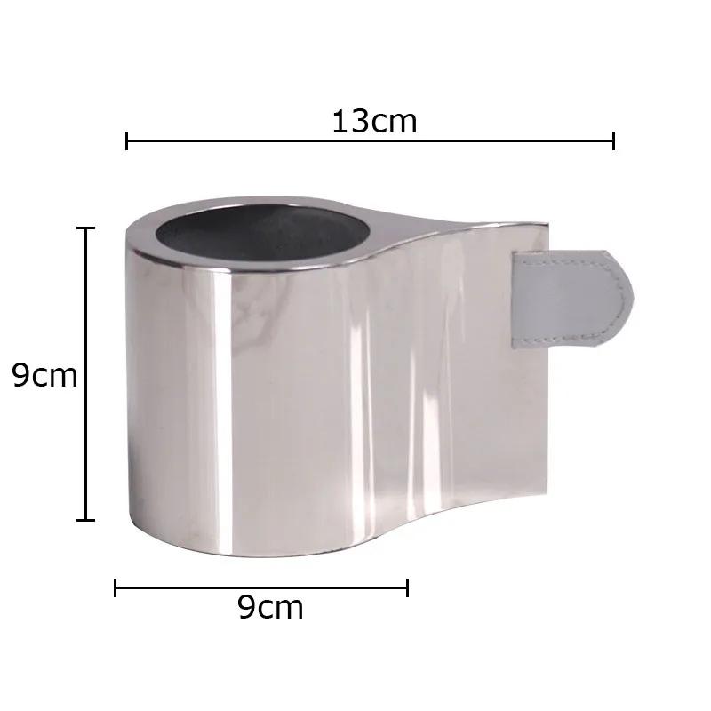 Creative Silver Metal Vase Leather Decorative Flower Pot Desk Decoration Flower Arrangement  Floral Vases Room Aesthetic Decor