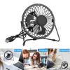 Newest 4 Inch Mini USB Desk Fan Small Quiet Personal Cooler USB Powered Portable Table Fan 360 Degree Rotatable