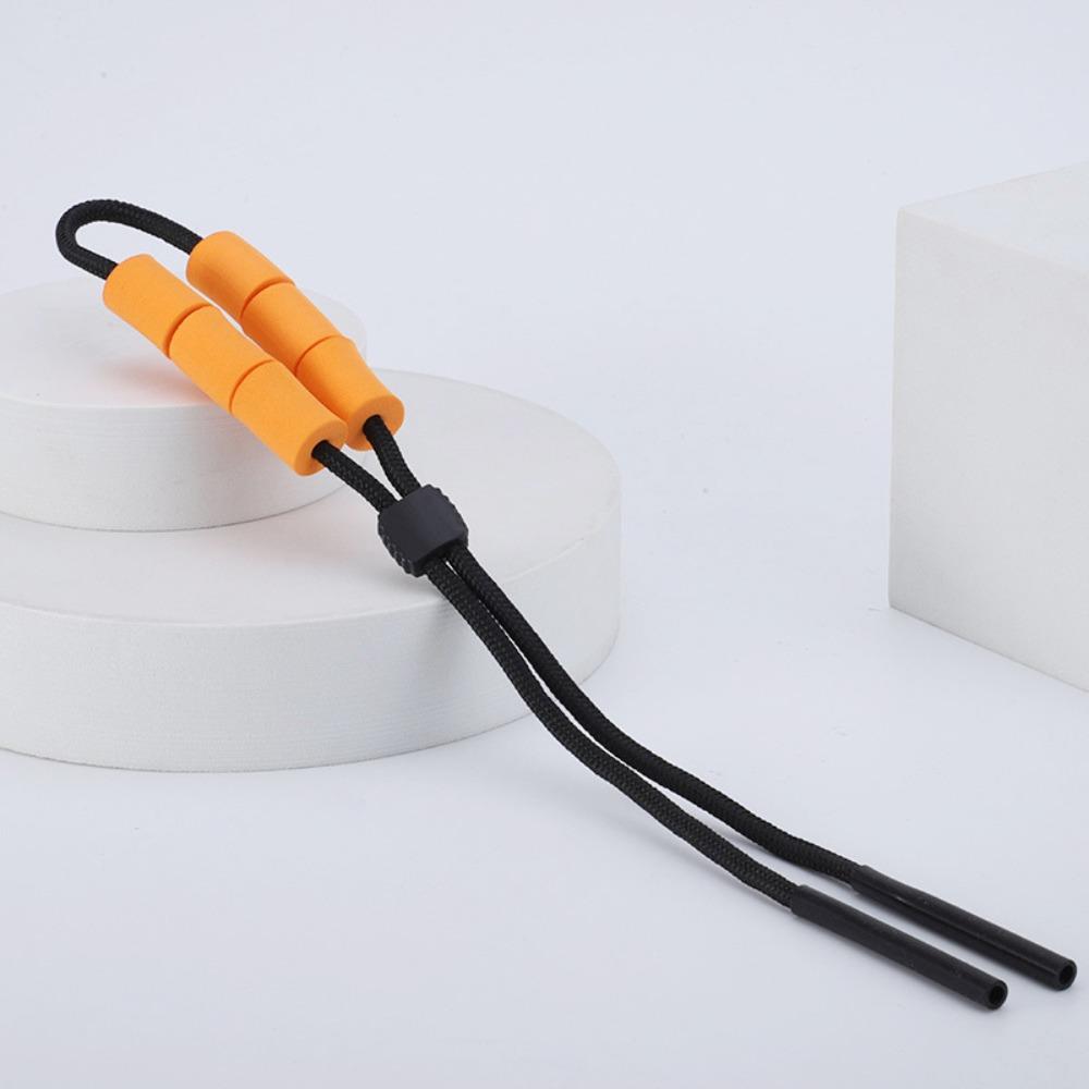 

Плавучий шнурок для очков, регулируемый шнурок для очков, красочный ремешок для солнцезащитных очков, водные виды спорта оранжевый
