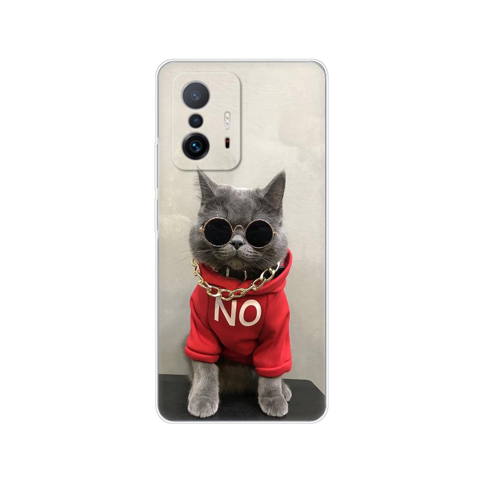 Pro Xiaomi 11T Pouzdro Pro Xiaomi 11T Pro Měkké Pouzdro Silikonový Kryt Zadní Strany Telefonu Pro Xiaomi11T mi 11 T 11TPro coque 6,67 palce nárazník TPU