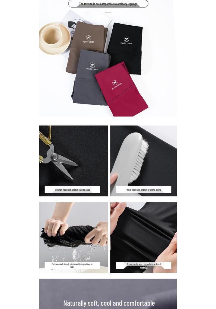 Women's Tummy Control Black Summer Yoga Pants, New Style, Wearable Outdoors, 2025 Edition