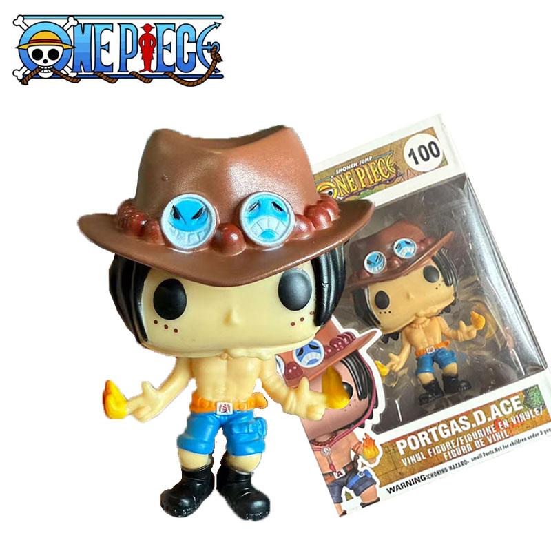 

FUNKO POP One Piece Фигурка периферия Луффи Фигурка действия Модель Коллекция Игрушки Brinquedos На Рождественский Подарок