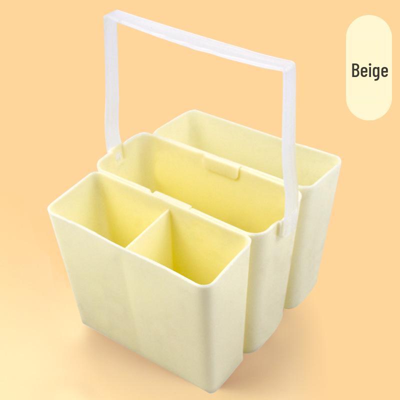 Three-in-One Connectable Plastic Water Bucket for Art and Brush Washing