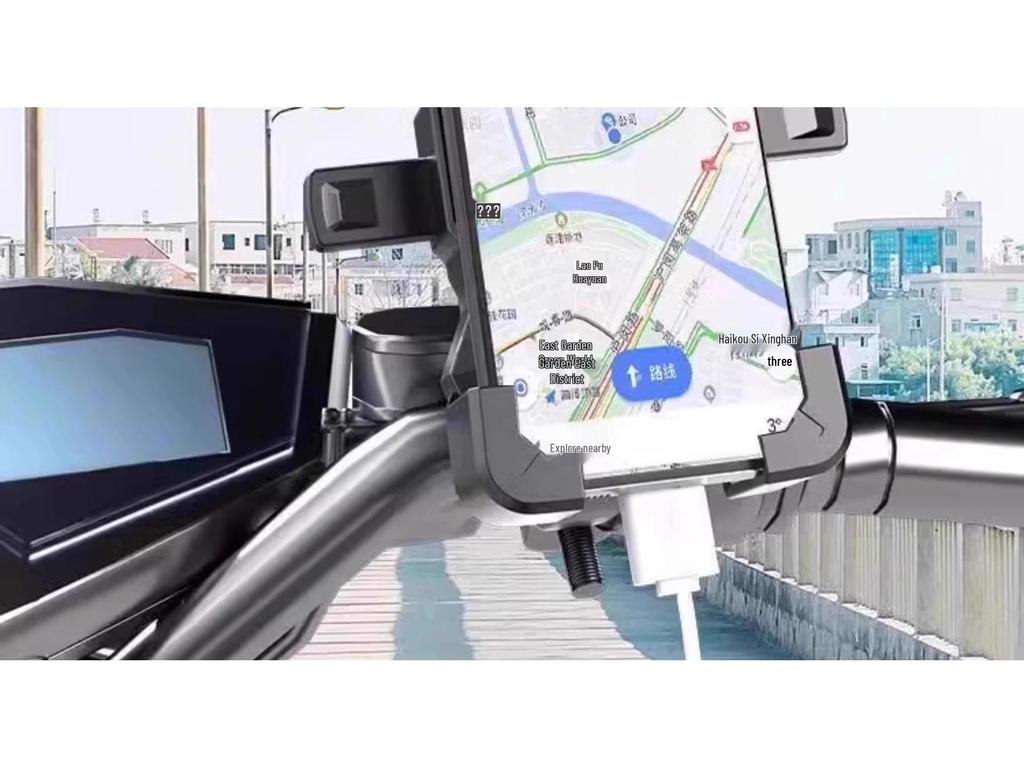 2025 Anti-Wackel Auto & Motorrad Batterie Navigationshalterung - Stoßfest & Stabil für Mobiltelefone