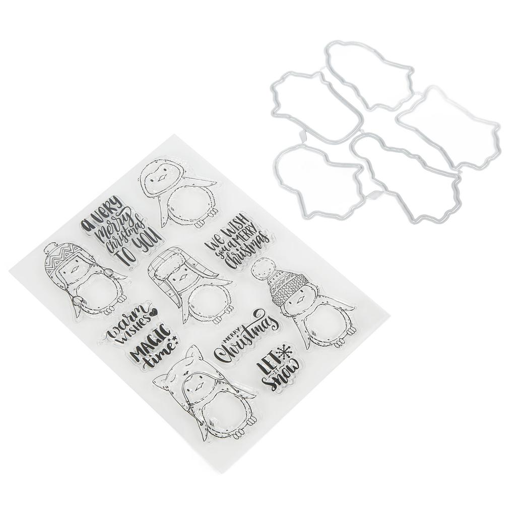 Klarsichtstempel Gesundes Material Wiederverwendbar Klar Einzigartiges Muster Breite Anwendung Transparenter Stempel für C