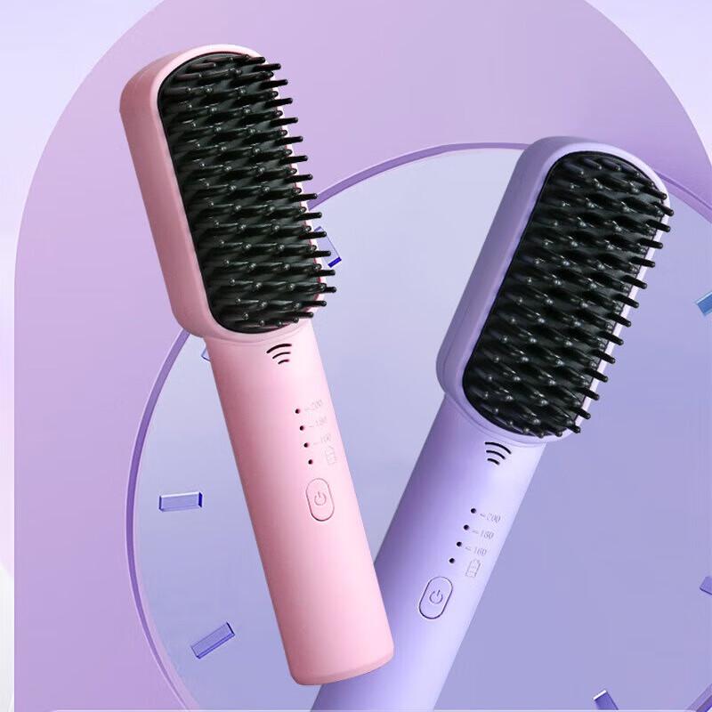 Miling Wireless Hair Straightening & Curling Comb