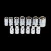 1-Piece 1/4 Drive Inch Metric Ratchet Wrench Socket Head Sleeve Double End 4 5 6 7 8 9 10 11 12 13 14mm Hand Tools