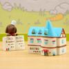 Japanese Style Resin Dog Plant Decor With Cartoon Design For Kitchen Or Restaurant Display