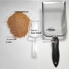 Rutin Multi-Purpose Pet Shovel: Chicken, Walnut, Sand, Cat Litter, and Reptile Substrate Scoop