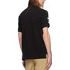Polo Ralph Lauren Bokriddarmönster Knäppning Långärmad Pikétröja Herr toppar Svart 710814769-001