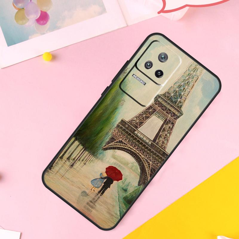 Paris Eiffel Tower Case For POCO X6 M6 Pro X3 X5 F3 F5 M5s Xiaomi 14 13 Ultra 12 Lite 11T 12T 13T Pro Cover