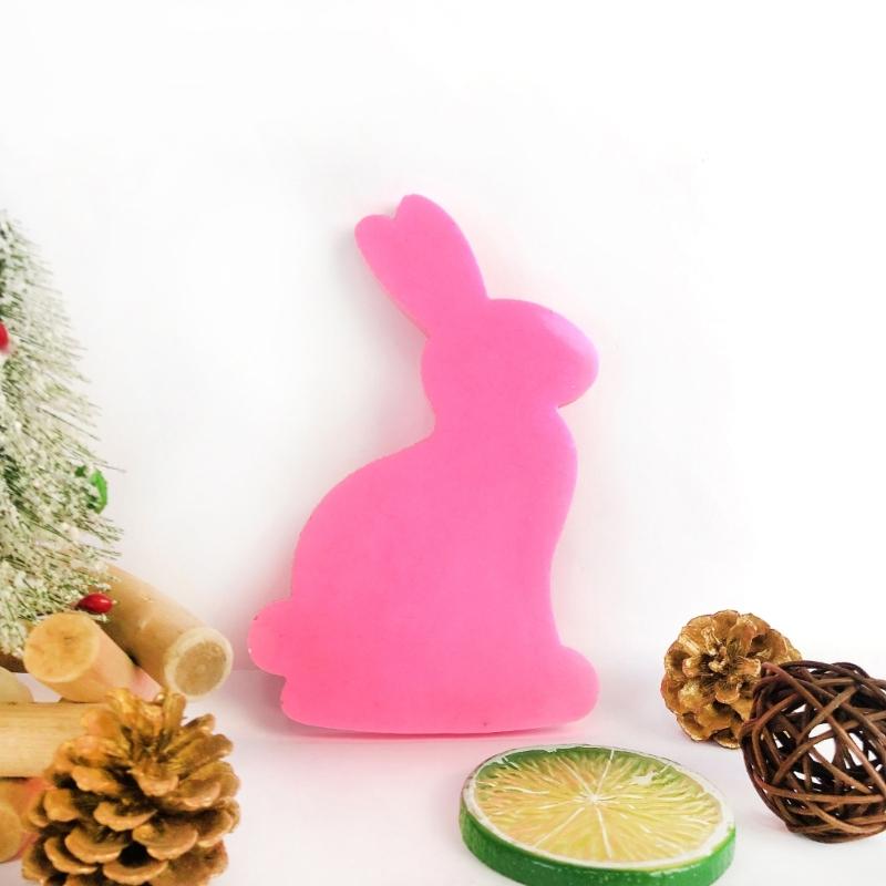Stampo in Silicone Coniglio di Pasqua Stampo in Resina Decorazione da Parete Fatto a Mano Fai da Te Creazione di Gioielli Stampo in Resina Epossidica Decorazione per la Casa