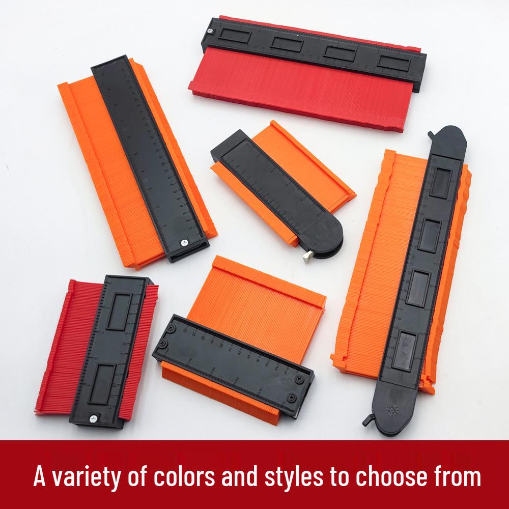 Universal Contour Gauge for Irregular Shapes - Woodworking & Gypsum Board Tool