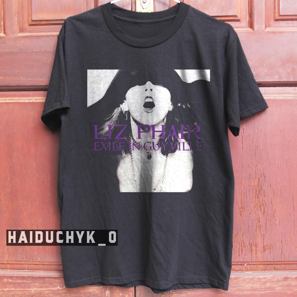 Liz Phair Tee Exile In Guyville Vinyl CD Cover Unisex Black T-shirt Size S-5XL XXXL