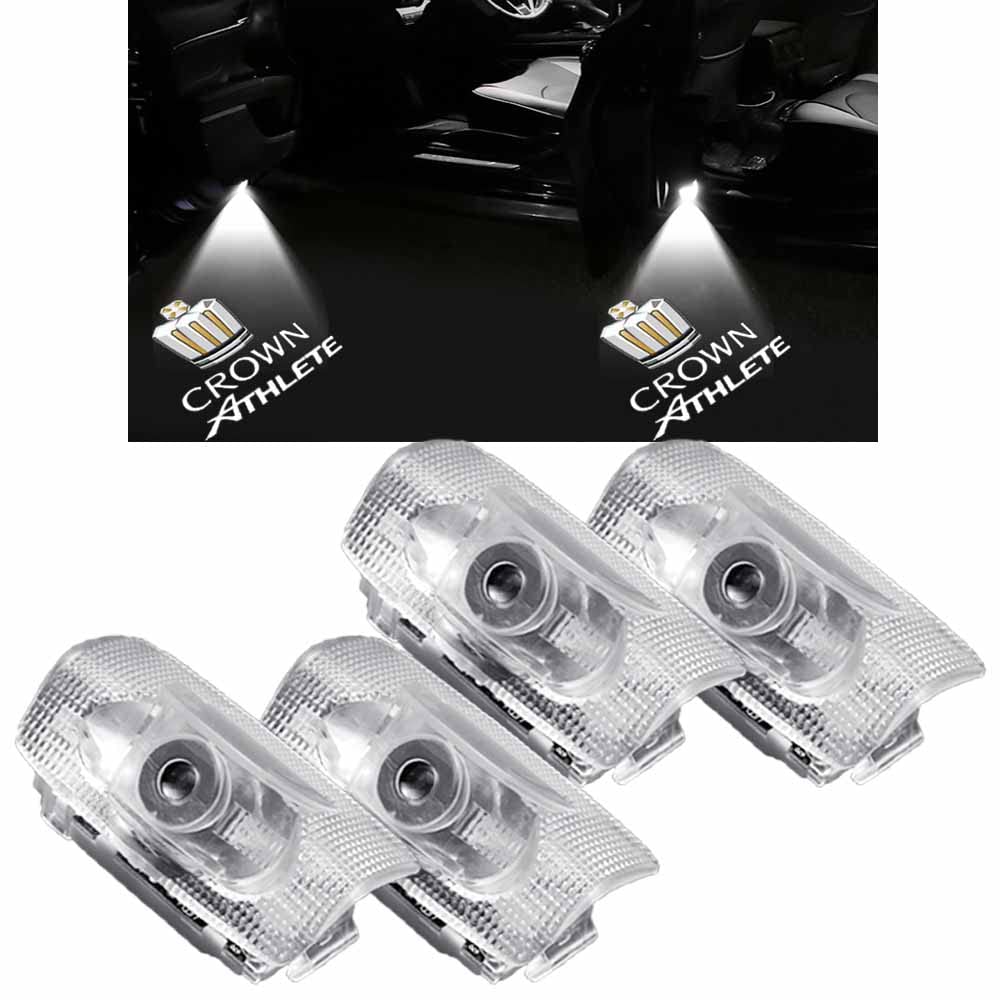 

Ltsplay 220 Серия Crown Подсветка двери автомобиля с приветственным светодиодным логотипом на двери Серия 18 200 210 Crown Athlete Подсветка салона с регулируемым набором из 4 штук