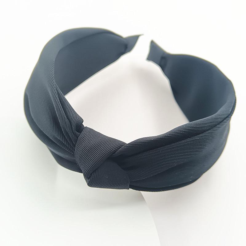 Minimalistische Damen Stirnbänder Einfarbiges Köpergewebe Geknotete Haarbänder für Damen Mädchen Lässig Einkaufen Reisen Kopfschmuck Accessoires