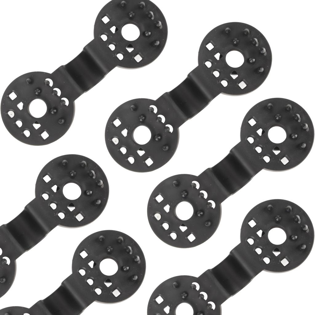 50 Pcs Shade Cloth Plastic Clips Round Sunshade Net Fixing Clip for Garden Netting Anti Bird Netting