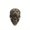 Cross Skull Head Mosazný nůž Korálky EDC DIY Paracord Tkané náramky Přívěsky na řetízky Příslušenství Venkovní závěsy na nářadí Tretky