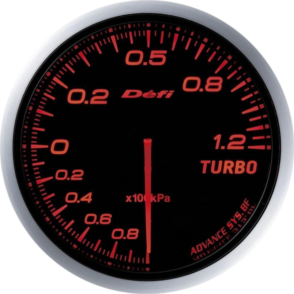 Defi Turbo Gauge 120kpa Amber Red Defi-Link ADVANCE BF Automotive Instrument