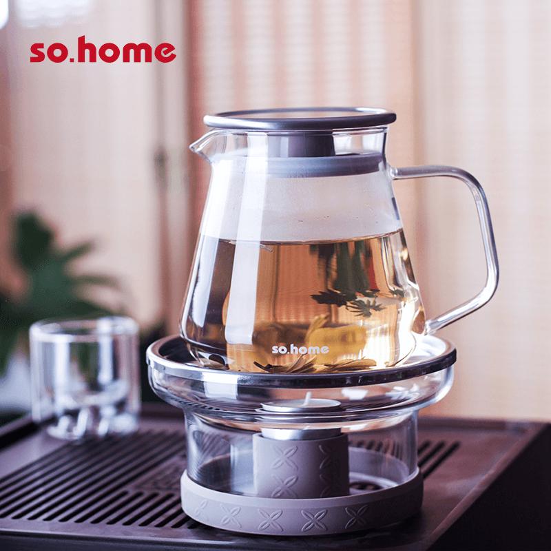 

Sohome Glass Tea Warmer Set 600ml