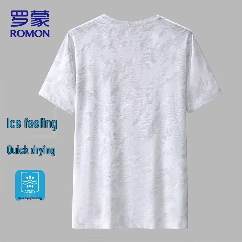 ROMON Men's Ice Silk Quick-Dry T-Shirt