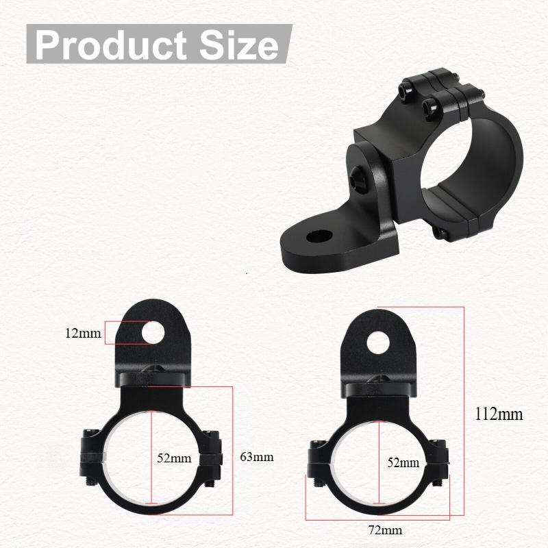 1/2pcs UTV LED Whip Light Mounts UTV Flag Mount Led Antenna Brackets For ATV Roll Bar Cage RZR 900 1000 XP PRO Commander