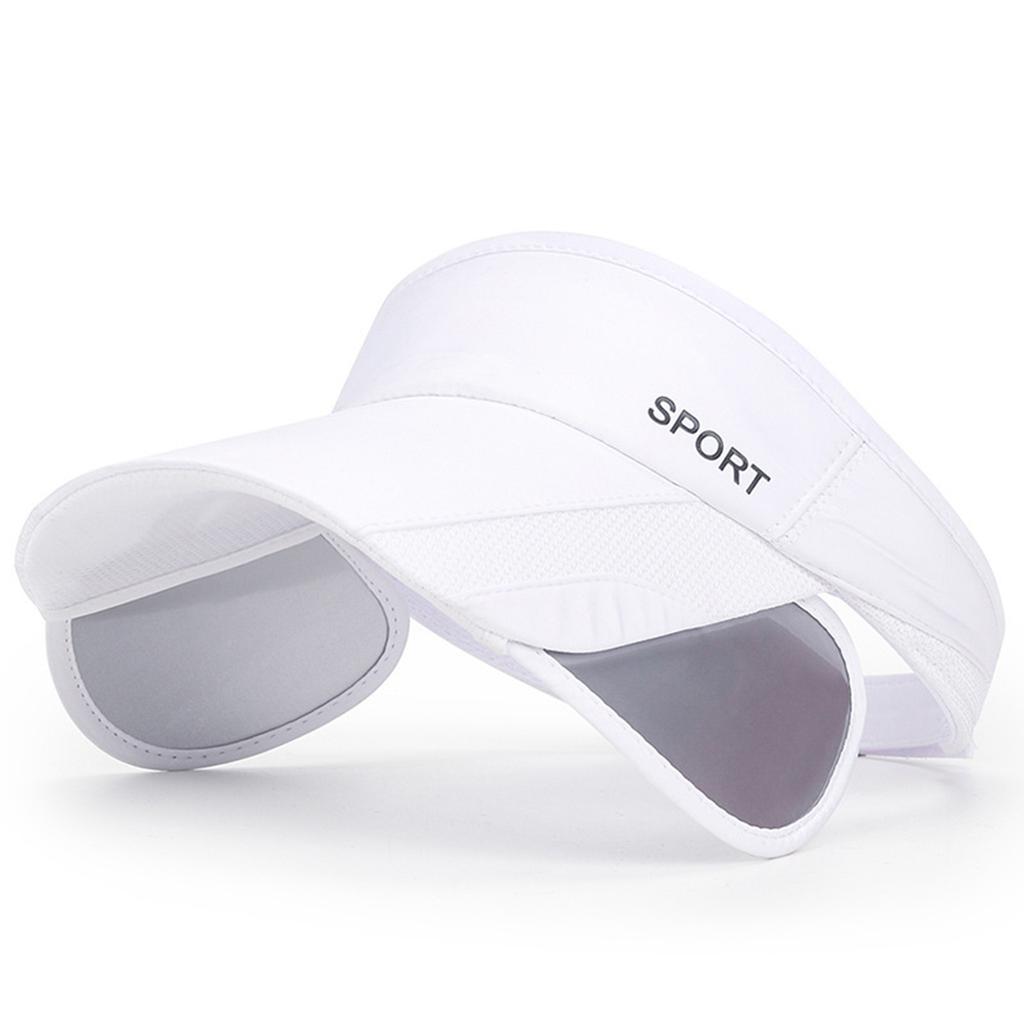 Women Sun Protect Visor Hat Outdoor Sports Adjustable Brim Summer Cycling Hiking
