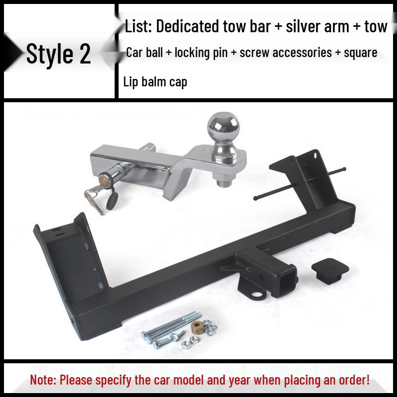 Buick GL8 Luzun Trailer Hitch: Tow Bar & Rear Tow Hook for RV, Motorcycle, & Boat Trailers.