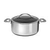 SCANPAN Double Handed Pot Silver HaptIQ Dutch Oven 6001252400 4.8L 4.8L
