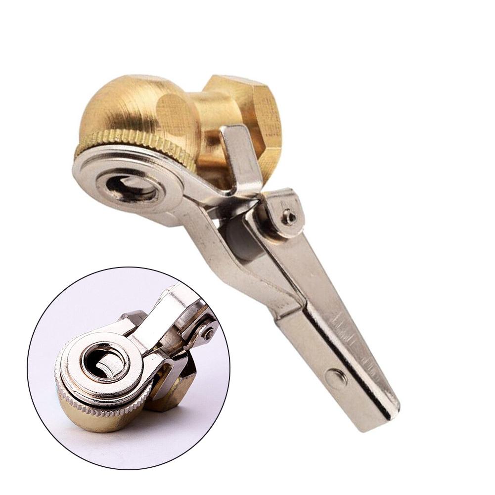 Alloy Material Ball Tire Connector Hose Barb Clip Tire Inflator Valve