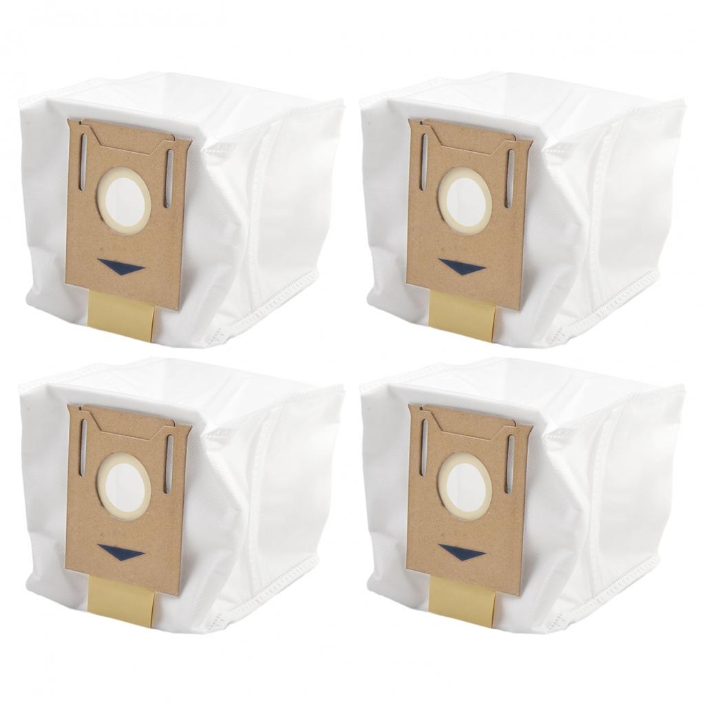 Pack of 4 Dust Bags Replacement Bags for Ecovacs for Deebot N10, N10 Plus