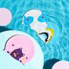 Large Swimming Caps Kids Ear Protection Long Hair Waterproof Silicone Swim Cap Swimming Hats Carton Print Swimming Accessories