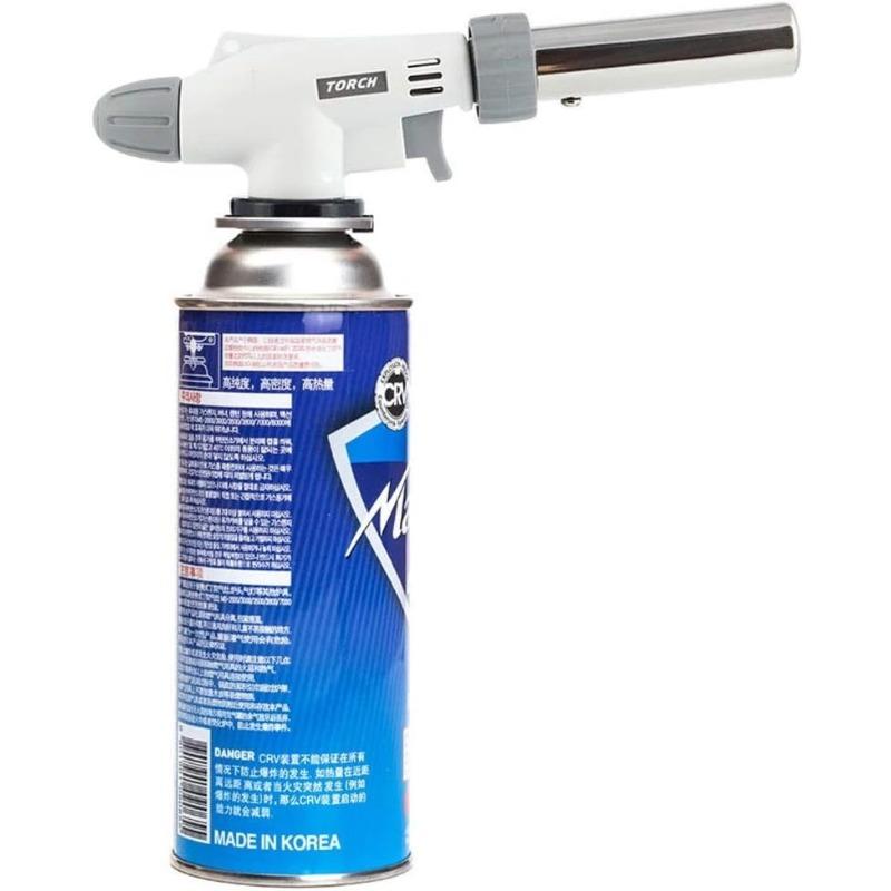 Camping Baking Barbecue Gas Torch Welding Lighter Butane Burner Flame Metal Flame Gun Outdoor Welding Gas Burner Flame Gas