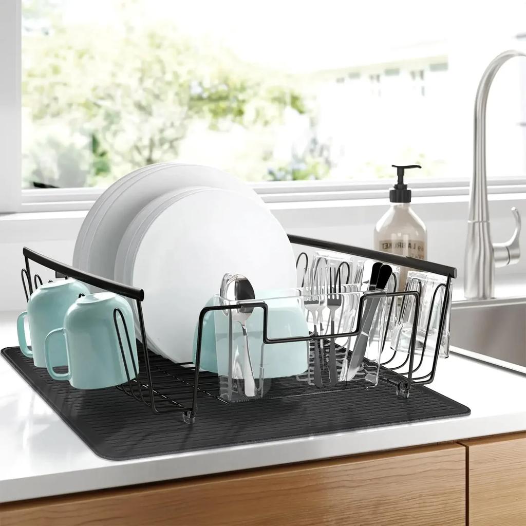 Silicone Stove Mat for Glass Top Stove Glass Cooktop Protector Dish Drying Mats for Kitchen Range Covers for Electric Stove