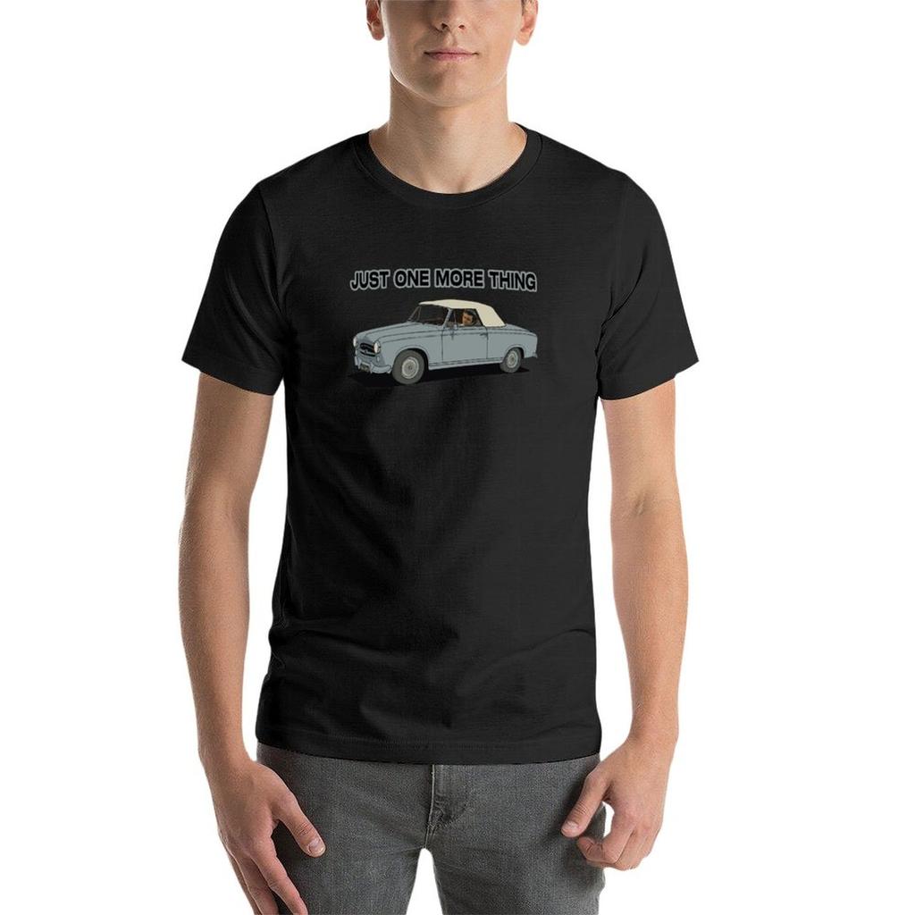 New Columbo driving - Just one more thing T-Shirt plus size t shirts vintage t shirt mens funny t shirts