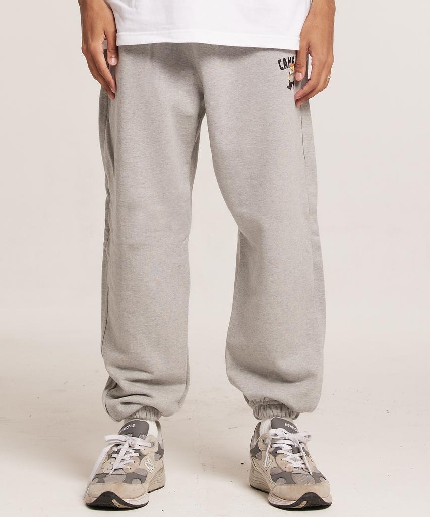 CREAM SODA LAB Camping Small Logo Training Jogger Pants Gray