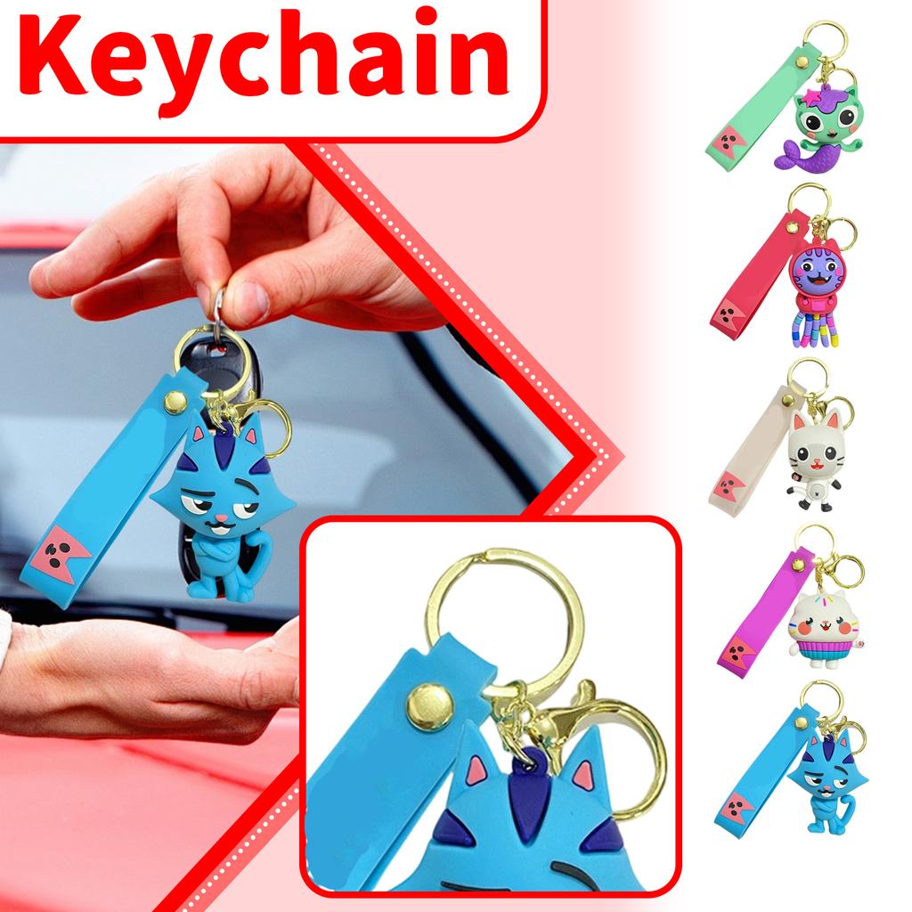 Keychain Pendant Doll Car Keychain Backpack Accessories Doll Pendant