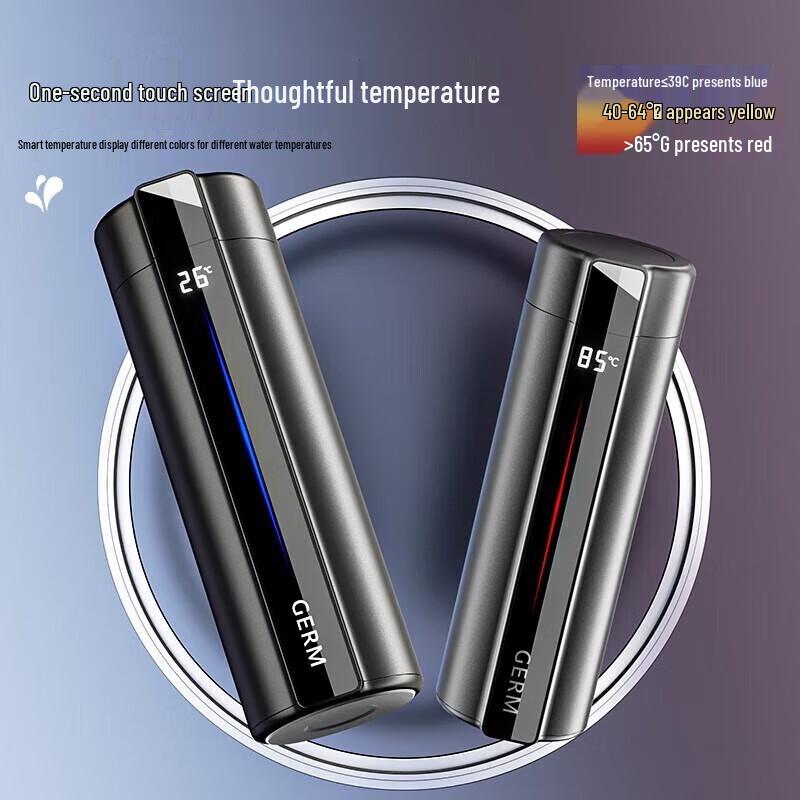 Gemin 2024 Smart Digital Display Business Thermos Cup