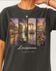 Louisiana Shirt and Kids Tshirt Scenic Travel Tee Vintage Aesthetic Graphic New Orleans Bayou Style Unisex Summer Outfit Pelican State Gift