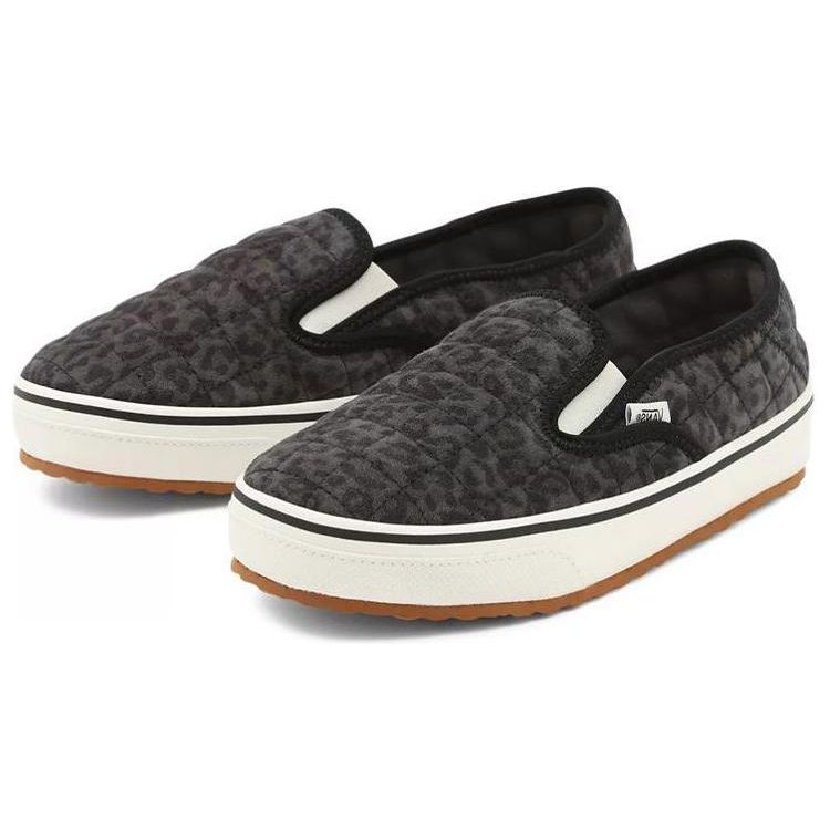 Vans Cheetah Slip-On 2 Low Top Skate Shoes Unisex Sneakers Black White VN0A4UWOA68