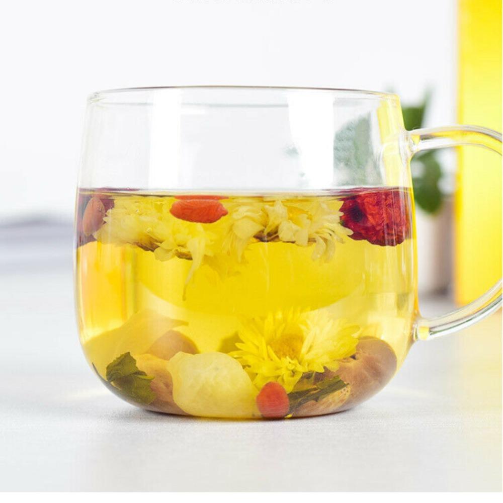 200g Hälsosamt Krysantemumte med Goji, Vitt Svamp, Longan, Röda Dadlar