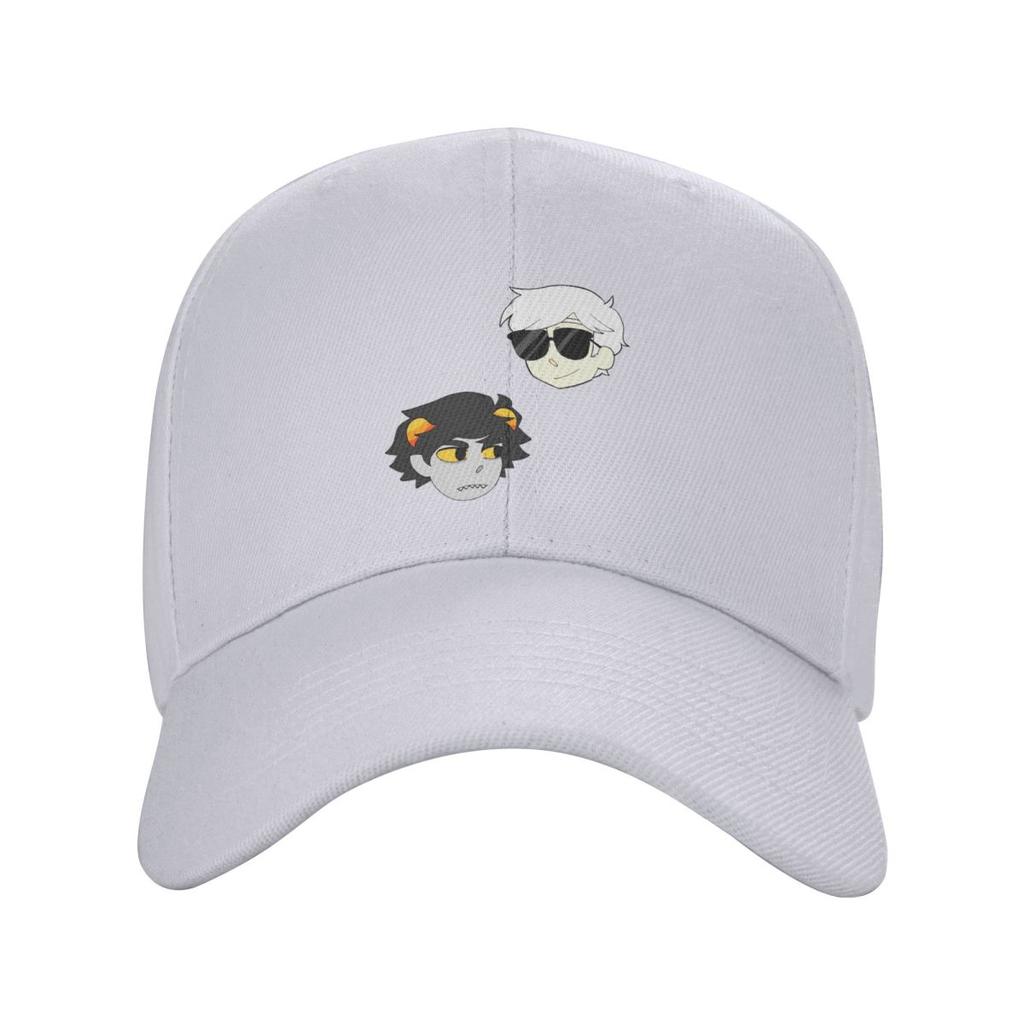 Homestucks Manga Karkat Vantas Print Baseball Caps Snapback Men Women Hats Adjustable Cap Streetwear Baseball Hat Casquette