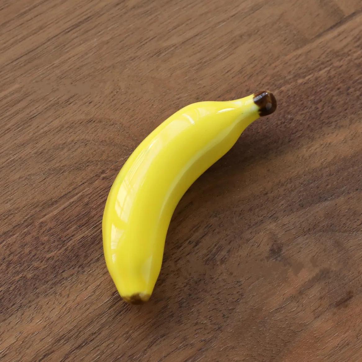 Chopstick Holder Creative Home Ceramic Banana Chopstick Holder Fork Holder Household Decoration