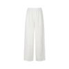 LESS Women's Loose Wide-Leg Hemp-Linen Trousers