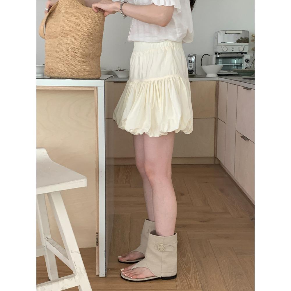 Age Reduction Versatile High Waist A Word Bud Skirt Women