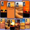 Capa de Celular Caravana de Camelos no Deserto Pastando Para Redmi Note 15 Pro 5G 14 13 12 Pro Plus 11 11T 11E 11S 10 Pro 10S 9 9S Capa Cell Cle